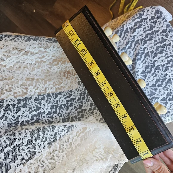 Vintage style French apothecary mini spice cabinet - Picture 14 of 16